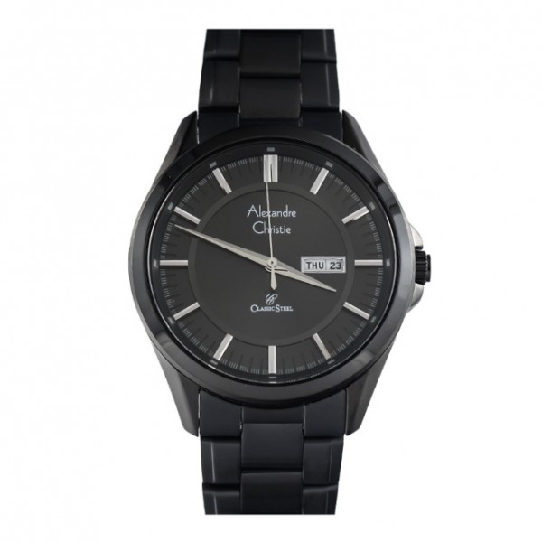 Alexandre Christie AC 8675 Full Black Man MEBIPBA